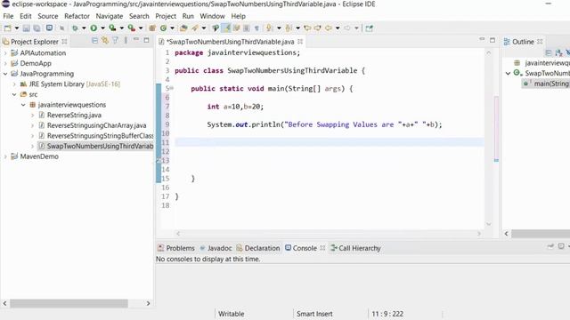 ?How to #swap two numbers in #java ? | Frequently Asked Java Program смотреть онлайн