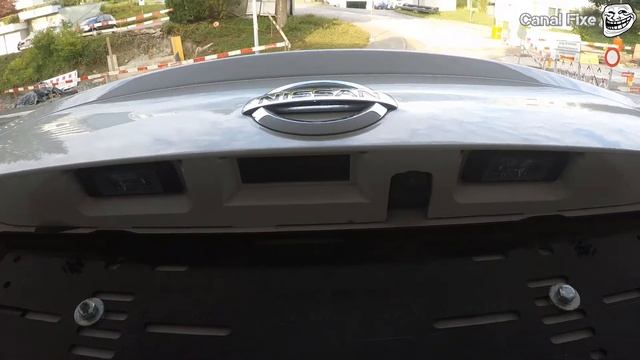 Rear LED Number Plate Lights on a Nissan Qashqai J11 смотреть онлайн