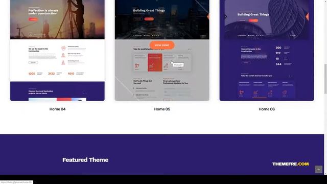 TheTis Construction and Architecture WordPress Theme contractor company Oba смотреть онлайн