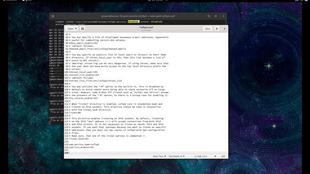 Oracle VM VirtualBox Manager (Centos VSFTP Installation) смотреть онлайн