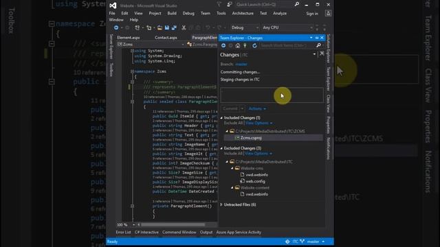 VS2015 Git commit problem смотреть онлайн