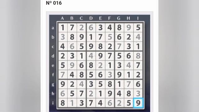 Puzzle by Nikoli W Sudoku - Solução 11 ao 20 смотреть онлайн