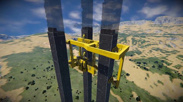 Space Engineers Time Lapse Series: Building A Space Elevator - Welding Rig Rebuild EP8 смотреть онлайн