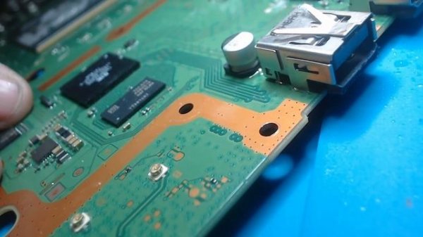 Playatation 4 Slim Black Screen No Display - MN864729 HDMI Encoder IC Diagnosis And Replacement