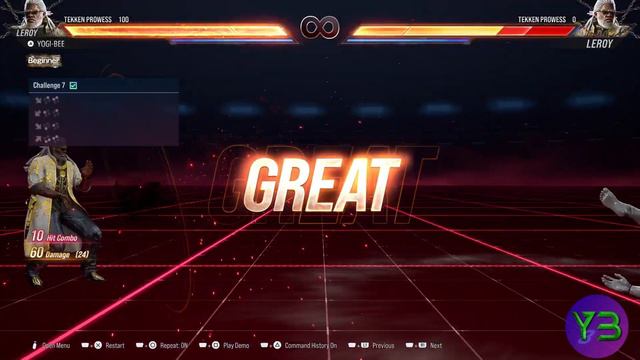 TEKKEN 8 CNT LEROY SMITH COMBO CHALLENGES
