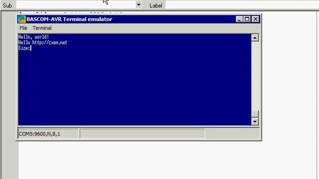 Работа с UART интерфейсом в BASCOM-AVR (Часть 2) смотреть онлайн