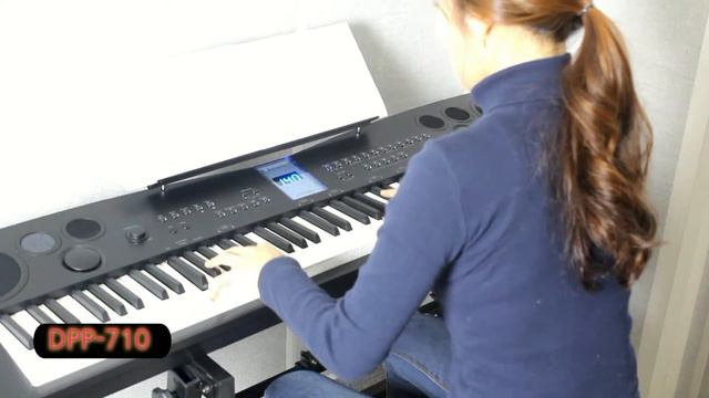 다이나톤 디지털피아노 DPP 710 시칠리아노 digital piano смотреть онлайн