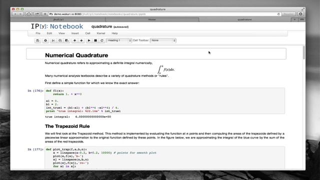 IPython Notebook in Wakari Enterprise смотреть онлайн
