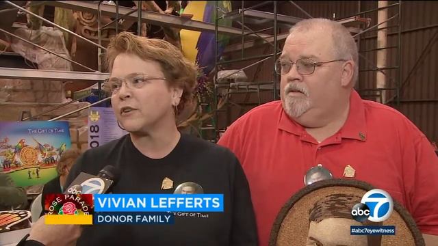 Organ donation recipient honored to ride on Donate Life float in Rose Parade | ABC7 смотреть онлайн