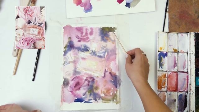 Dior. РИСУЕМ ДУХИ В ЦВЕТАХ смотреть онлайн