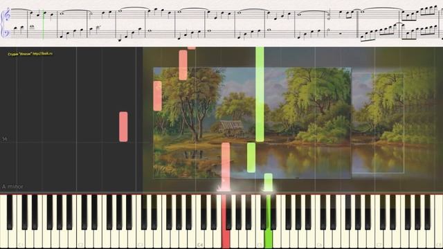 Мелодия сердца (Ноты и Видеоурок для фортепиано) (piano cover) смотреть онлайн