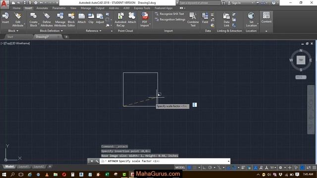 How to Attach File Autocad- Attach File Autocad Tutorial смотреть онлайн