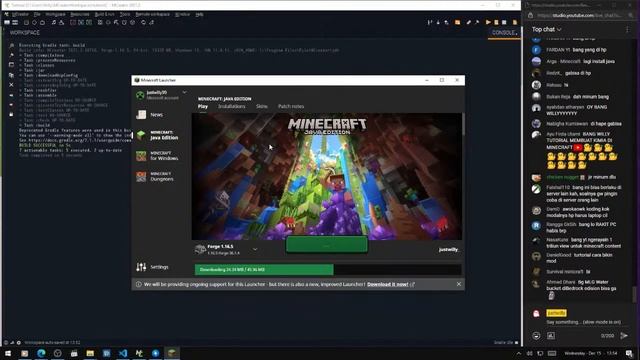 [LIVE] Cara Buat Mod, Plugin, Datapack tanpa "Coding" смотреть онлайн