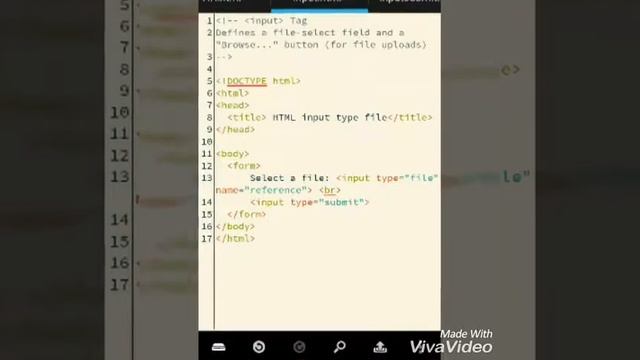 Input file tag смотреть онлайн