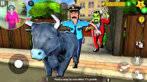 СУМАСШЕДШИЙ ПРИВЕТ СОСЕД и ЗЛОЙ БЫК - Scary Neighbor 3D ПОХОЖАЯ ИГРА на Hello Neighbor