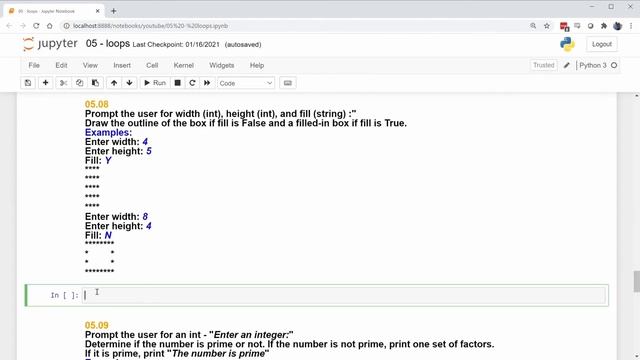Python Practice Problems - 05 Iteration - Loops смотреть онлайн