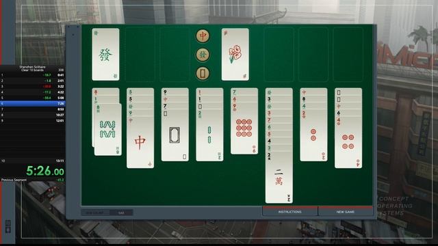 Shenzhen Solitaire - 10 boards in 10:47 смотреть онлайн