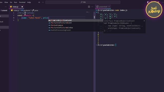 Tutorial Javascript ES6 | Array Method (filter, find, findindex, keys, from) смотреть онлайн