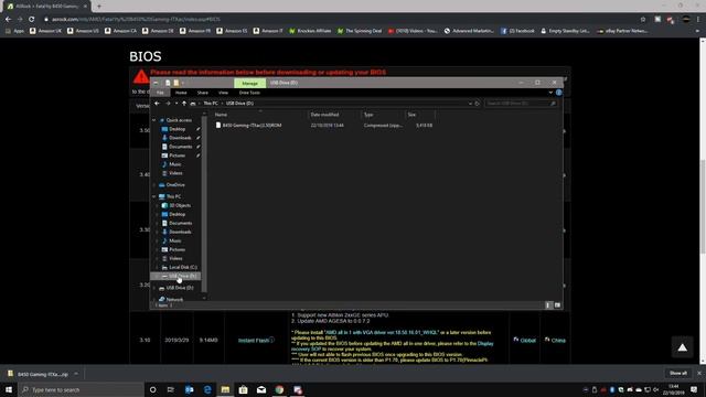 Ryzen 3000 Ready BIOS UEFI Update ASRock Fatal1ty B450 Gaming ITX AC смотреть онлайн