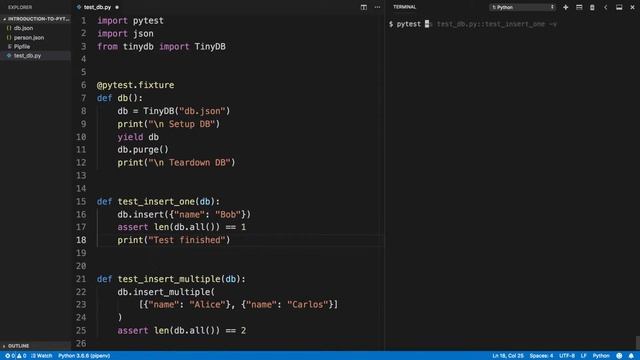 How To Create A Pytest Yield Fixture (Testing Python With Pytest) смотреть онлайн