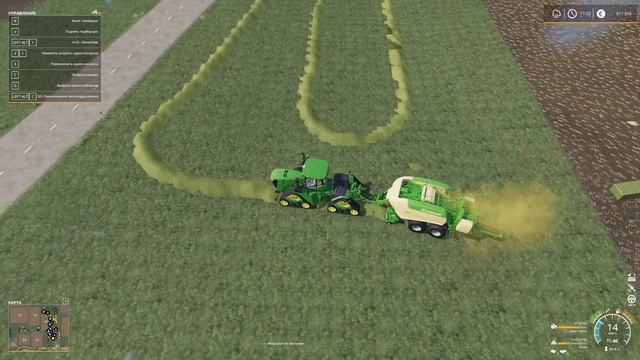 Farming Simulator 19, прохождение на русском, Фельсбрунн, #87 Тюки и коровы смотреть онлайн