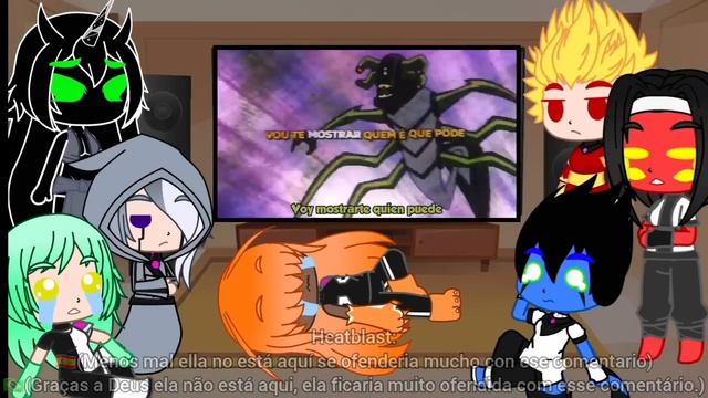 Ben 10 (Aliens Fem) Reaccionan/Reagindo ao Rap do Ben 10 смотреть онлайн