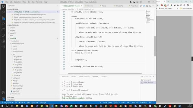 Lesson 5 React native flex layout quiz props 2023 07 07 смотреть онлайн