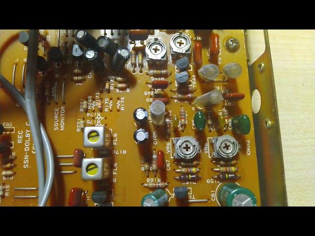 AKAI GX-7. Установка головки Yamaha GF-43 (aka Canon 36001) с коррекцией схемы и настройкой.