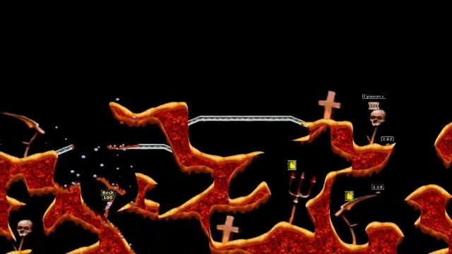 Трюки Worms Armageddon (WWP) - часть 4