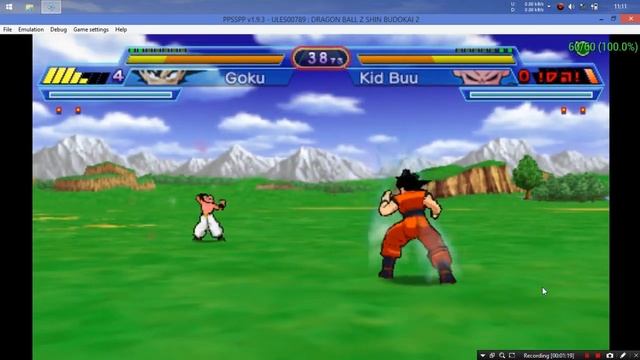 Dragon Ball Z - Road PSP - PPSSPP 1.9.3 Test Game on Intel HD 3000 CPU i3-2330m 4GB RAM смотреть онлайн