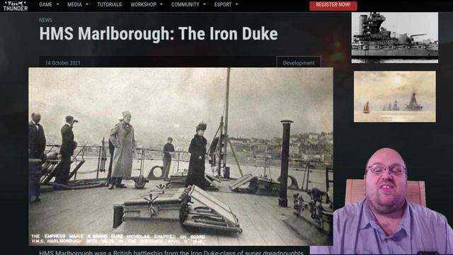 HMS Marlborough Devblog [War Thunder "Ground Breaking" Update] смотреть онлайн