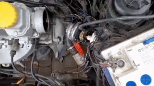 Нашел причину почему пропадала искра на трамблере двигателя. Опель Вектра а