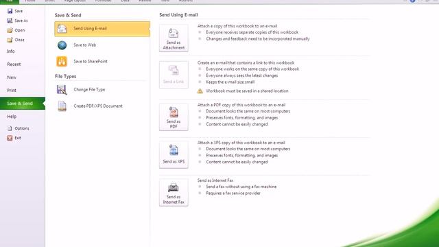 New Features in Excel 2010 смотреть онлайн