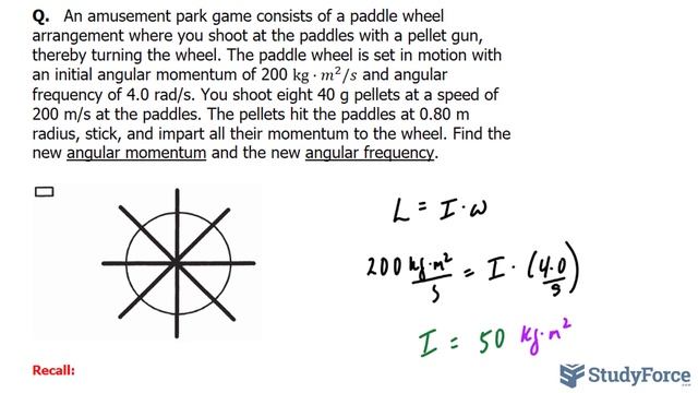 Finding Angular Momentum and Angular Frequency смотреть онлайн