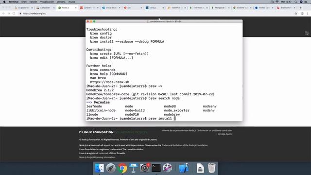 02 - Instalar Node.js en Mac con Homebrew смотреть онлайн