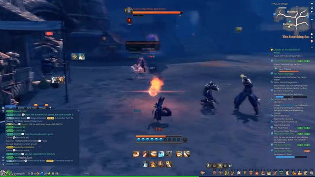 [Blade & Soul] Encroaching Shadows daily - Blade Dancer Solo смотреть онлайн