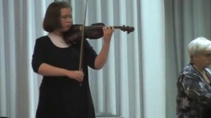 Лиза Андронова, скрипка. 16 03 18