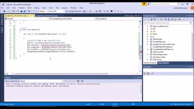 ASP.NET C# and Google Map and MS SQL Server part 2 смотреть онлайн