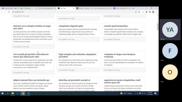 Simple CRUD Operations Using REST API (Blog App in React JS) Part-1 смотреть онлайн