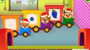 Развивающие игры для малышей: Смешная Еда! (Kids Game: Funny Foods) - часть 2