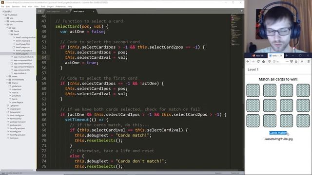 Ionic 4 - How To Make a Card Matching Game (2 of 4) смотреть онлайн