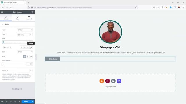 How to Create a Link in Bio Landing Page with Elementor (for Instagram & TikTok) смотреть онлайн