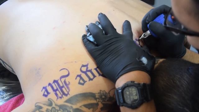 Tattoo Timelapse - Only God Can Judge Me смотреть онлайн