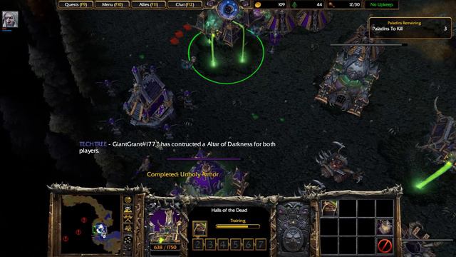 Warcraft 3 INSANE CO-OP ft. GiantGrantGames - Undead Part 2 смотреть онлайн