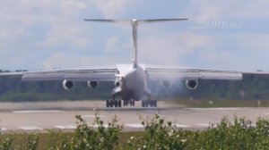 посадка с подскоком Ил-78 RF-94280