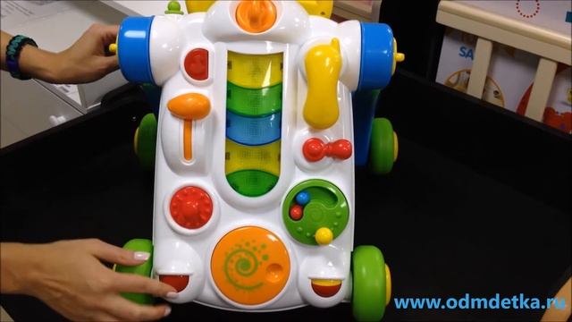 Развивающий центр-ходунки "Юный водитель" (WEINA) смотреть онлайн