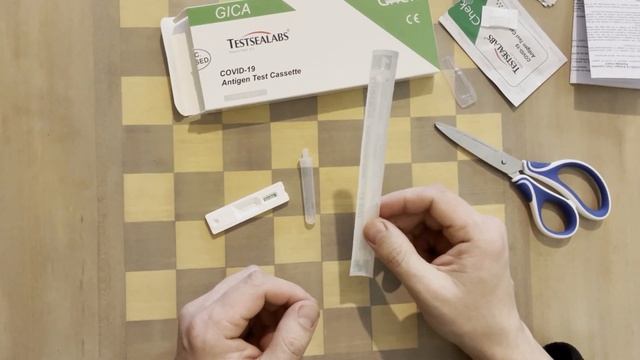 Экспресс тест на коронавирус инструкция Testsealabs GICA CHECK Covid-19 Antigen test Cassette смотреть онлайн