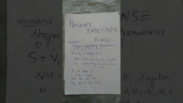 Present indefinite tense смотреть онлайн