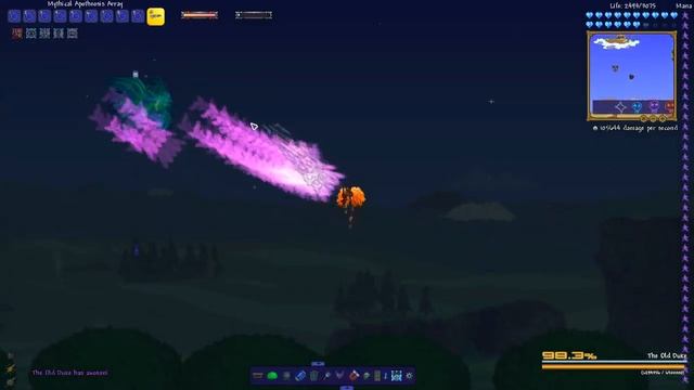 Terraria Supreme Buffed Apotheosis Array vs Calamity Mod Boss Rush Apotheosis and Friends Mod смотреть онлайн