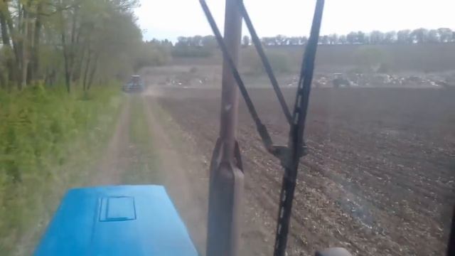 4Х Трактор Беларусь МТЗ 82.1 Едут на Базу смотреть онлайн